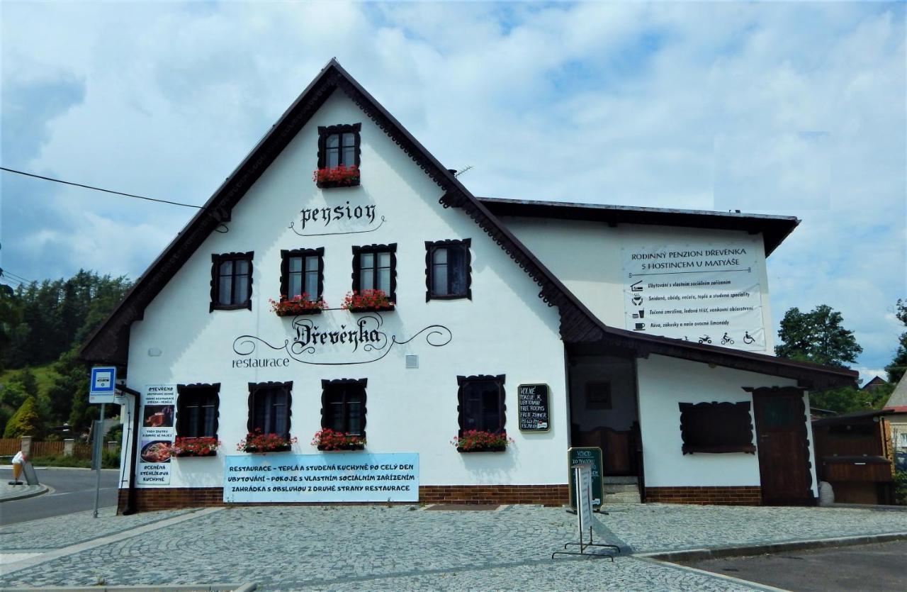 Penzion Drevenka Osecna Exterior photo